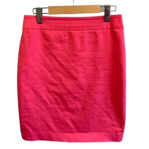 Ricki’s HOT PINK Pencil skirt with Ruffles at the Back